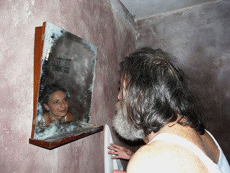 PASSO UNO un film di Miriam Rizzo con Mimmo Cuticchio. Fotografie di scena e set di Giulio Azzarello &copy;2014.