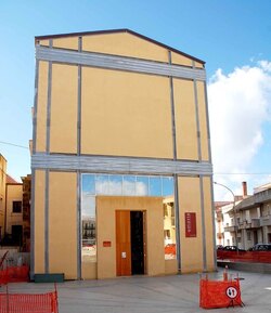 MUSEO della Memoria DEL BELICE a S.Margherita del Belice. Fotografie di Giulio Azzarello &copy;2014.