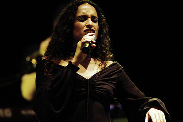 NOA artista musicista israeliana. Fotografie di Giulio Azzarello &copy;2014.