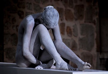 VANESSA BEECROFT allo Spasimo di Palermo alcuni momenti. Fotografie di Giulio Azzarello &copy;2014.