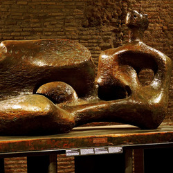 HENRY MOORE mostra a Roma Fotografie di Giulio Azzarello &copy;2016.