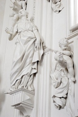 GLI STUCCHI DI GIACOMO SERPOTTA. Fotografie di Giulio Azzarello &copy;2018.