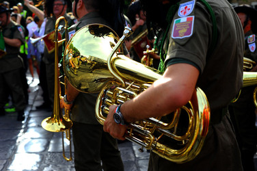 RADUNO di Bersaglieri. Fotografie di Giulio Azzarello &copy;2016.