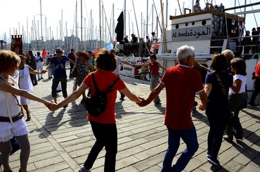 FREEDOM FLOTTILA verso Gaza da Palermo. Fotografie di Giulio Azzarello ©2018. FREEDOM FLOTTILA verso Gaza da Palermo. Fotografie di Giulio Azzarello ©2018.