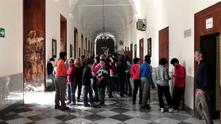 CONVITTO FALCONE di P.Scimeca per Giovanni Falcone nel suo 20simo. Foto di scena e set di Giulio Azzarello &copy;2014.