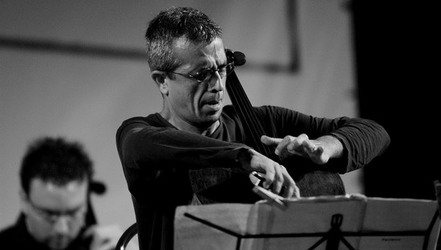 GIOVANNI SOLLIMA in concerto. Fotografie di Giulio Azzarello &copy;2014.