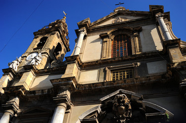 CHIESA S.IGNAZIO all Olivella a Palermo. Fotografie di Giulio Azzarello ©2014.