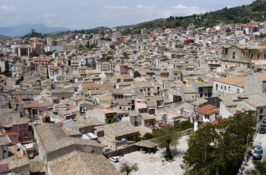 CORLEONE paese e comune siciliano panorami e particolari. Fotografie di Giulio Azzarello ©2014.
