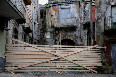 FAVARA in provincia di Agrigento. Fotografie di Giulio Azzarello 2014.