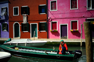 BURANO laguna di Venezia. Fotografie di Giulio Azzarello &copy;2016.
