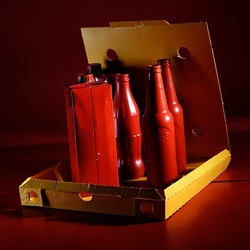 PIZZA ROSSA. Fotografia di Giulio Azzarello ©2023.