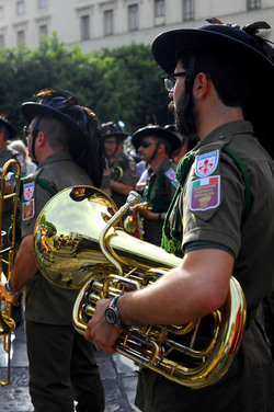 RADUNO di Bersaglieri. Fotografie di Giulio Azzarello &copy;2016.