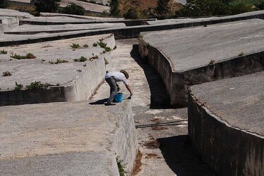 IL CRETTO DI BURRI a Gibellina in Sicilia. Fotografie di Giulio Azzarello &copy;2014.