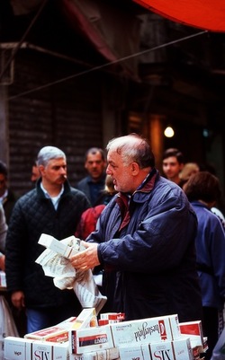 VUCCIRIA anni 90. Fotografie di Giulio Azzarello &copy;2022.