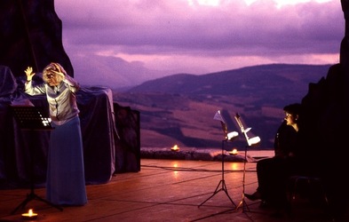 ALBE TEATRALI A SEGESTA fotografie di Giulio Azzarello &copy;2021.