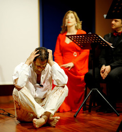 SPETTACOLO di Sara Favar&ograve; e della sua compagnia. Fotografie di Giulio Azzarello &copy;2015 2016.