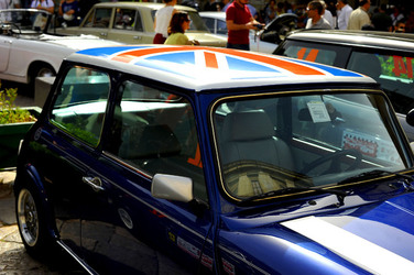 RADUNO di auto classiche MiniCooper. Fotografie di Giulio Azzarello &copy;2016.