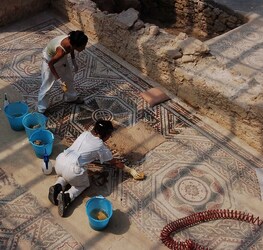I MOSAICI della VILLA ROMANA DEL CASALE Piazza Armerina in Sicilia. Fotografie di Giulio Azzarello &copy;2014.