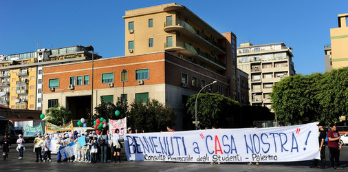 GIORNATE FALCONE E BORSELLINO a Palermo ogni anno. Fotografia di Giulio Azzarello &copy;2014.