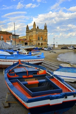 BARCHE da PESCA fotografie di Giulio Azzarello &copy;2019.