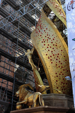 SANTA ROSA a Viterbo. Fotografie di Giulio Azzarello &copy;2014.