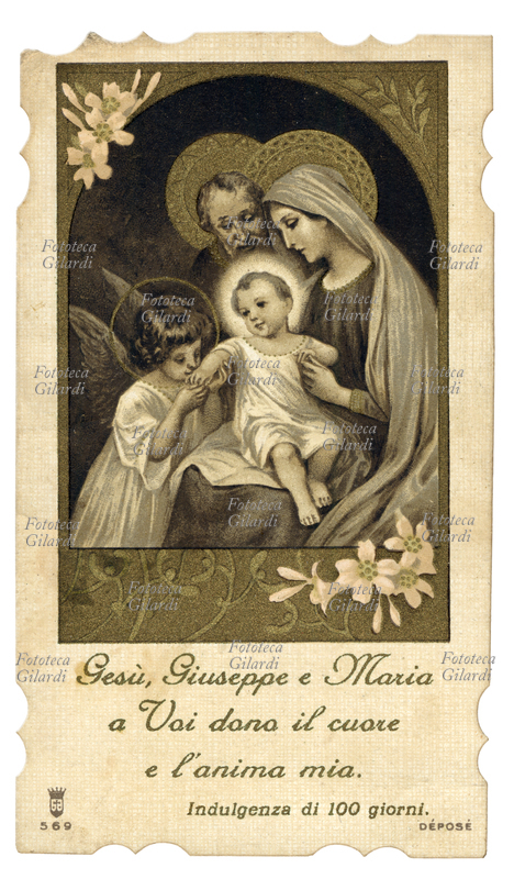 NATIVITÀ "Gesù, Giuseppe e Maria, a Voi dono il cuore e l\