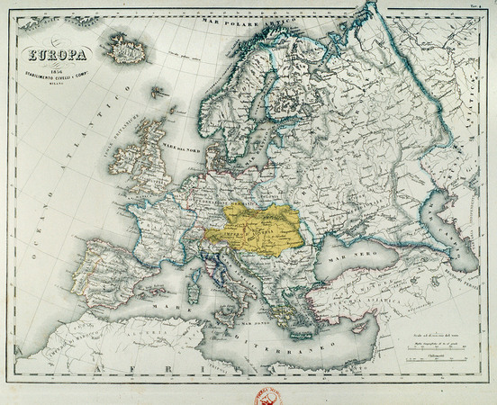CARTOGRAFIA DELL EUROPA CARTOGRAFIA DELL EUROPA