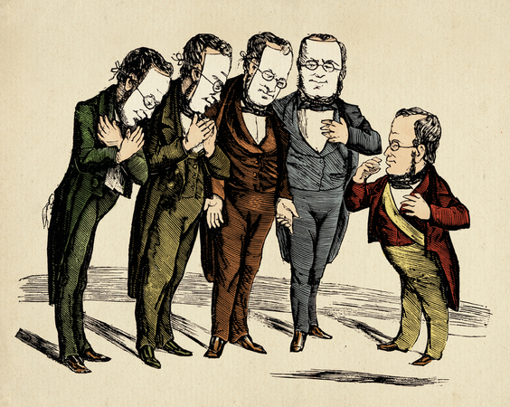 IT CARICATURIZES OF CAVOUR