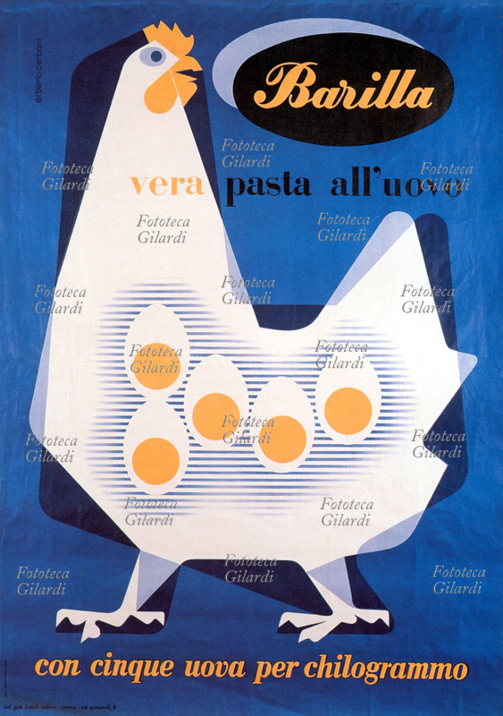 ALIMENTAZIONE Manifesto pubblicitario \
