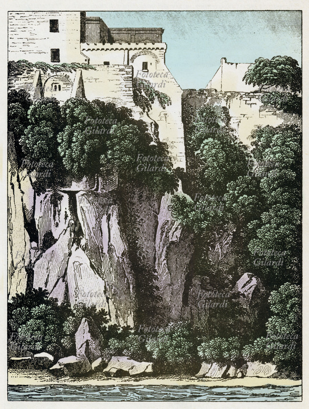 Torquato TASSO (1544-1595) The birthplace of Sorrento. Engraving, Italy, 18th century