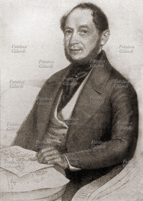 Luigi NEGRELLI (1799-1858) ingegnere, progettò numerose linee idroviarie in Austria-Ungheria e fu l\