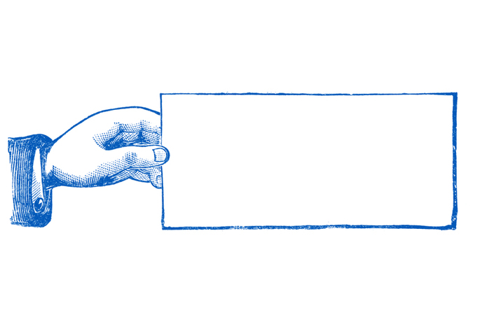 SEGNALETICA CARTELLINO IN BLU