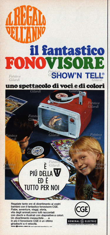 GIOCATTOLI pubblicità per un gioco audiovisivo. \