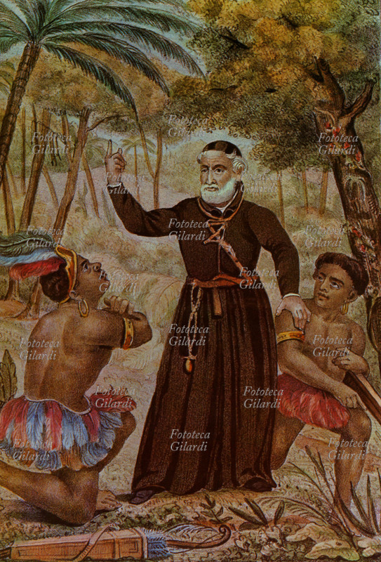 Padre Antonio VIEIRA (6 febbraio 1608 – 18 luglio 1697), gesuita, missionario e scrittore portoghese; impegnato nella evangelizzazione degli indiani del Brasile, fondò una Compagnia delle Indie (1649) e attaccò i metodi inumani di sfruttamento colonialistico. Nel 1656 l\