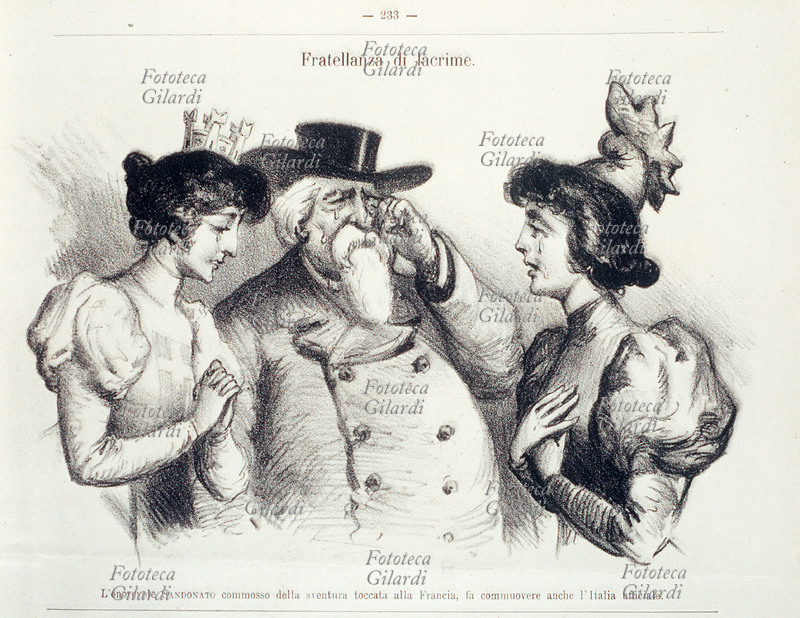 ITALIA Caricatura: L\