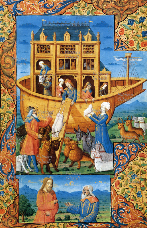 BIBBIA Noè imbarca sull\