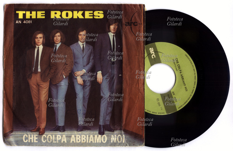 THE ROKES Disco 45 giri del gruppo The Rokes di Shel Shapiro \