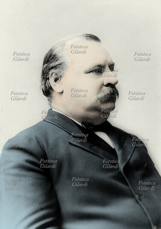 Grover CLEVELAND (18 marzo 1837 – 24 giugno 1908) 22° presidente degli Stati Uniti eletto nel Partito Democratico dal 1885 al 1889 e 24° nel secondo mandato dal 1893 al 1897. Il primo presidente rieletto in un secondo mandato non consecutivo, e l\