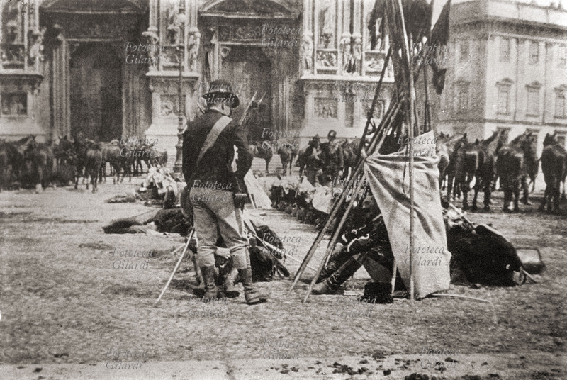 MOTI DI MILANO per il caro-pane. Stato d\