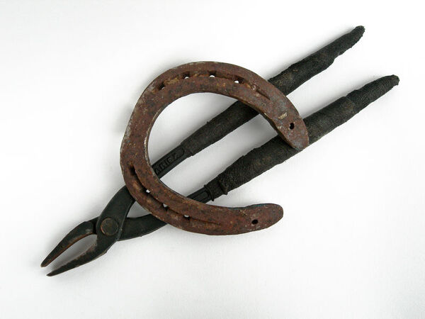 MESTIERI MANISCALCO PINZA E FERRO DA CAVALLO MESTIERI MANISCALCO PINZA E FERRO DA CAVALLO