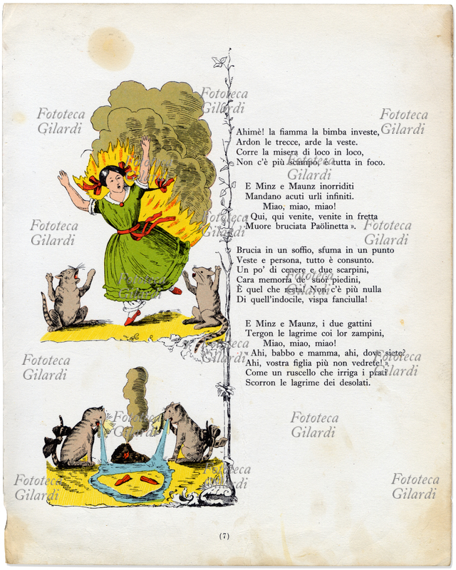 PIERINO PORCOSPINO Pagina interna dal celebre libro \