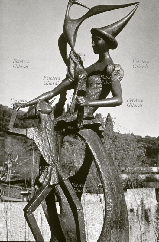 Emilio GRECO (1913 - 1994) Pinocchio e la Fata, 1956. L\