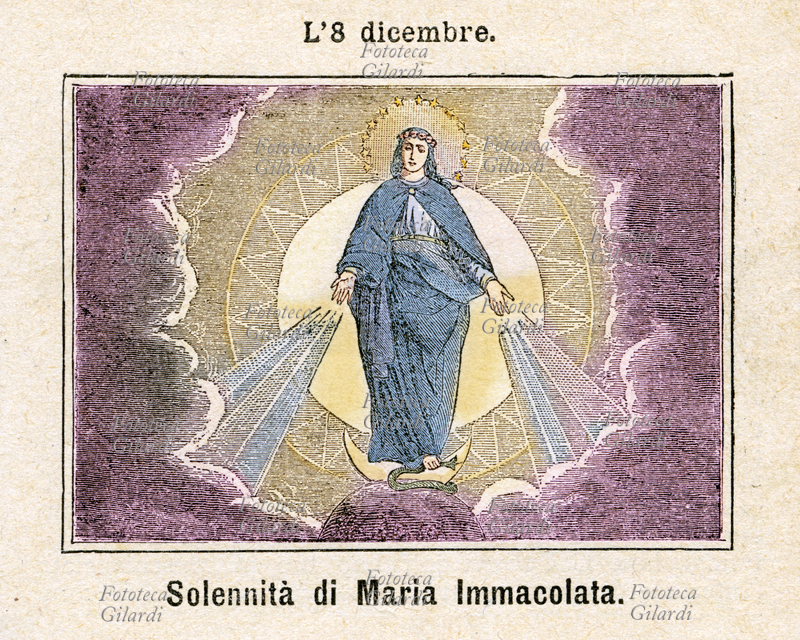 IMMACOLATA CONCEZIONE DELLA BEATA VERGINE MARIA La chiesa Cattolica asserisce che ogni essere umano nasce macchiato dalla colpa del peccato originale; affinché il Messia si potesse incarnare preservato dal peccato, Dio provvide che la Beata Maria, destinata a concepirlo verginalmente nell\