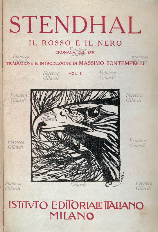 STENDHAL (Henri Beyle, 1783-1842) Frontespizio de \