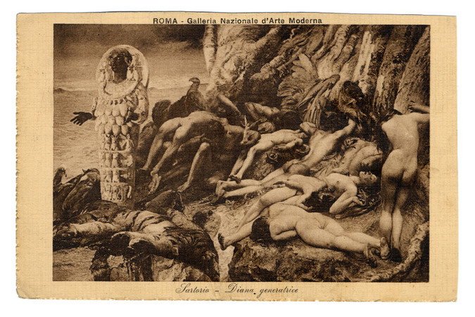 CARTOLINA POSTALE ARTISTICA MUSEO ARTE MODERNA DI ROMA CARTOLINA POSTALE ARTISTICA MUSEO ARTE MODERNA DI ROMA