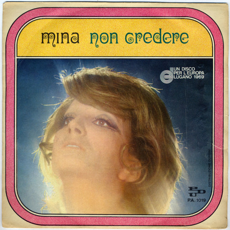 MINE COVER DISC NOT TO BELIEVE 1969