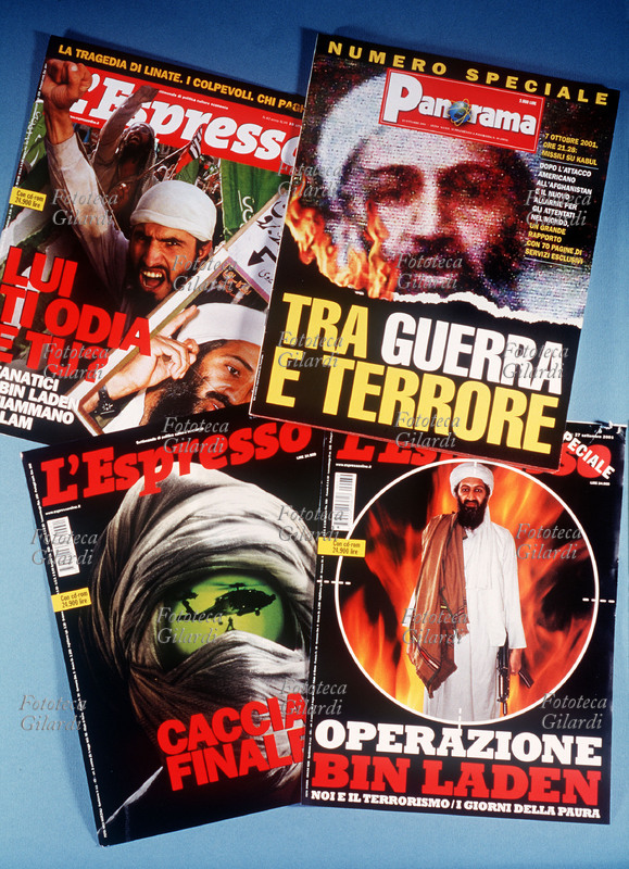 11 SETTEMBRE 2001 edizioni ordinarie e numeri speciali dei settimanali \