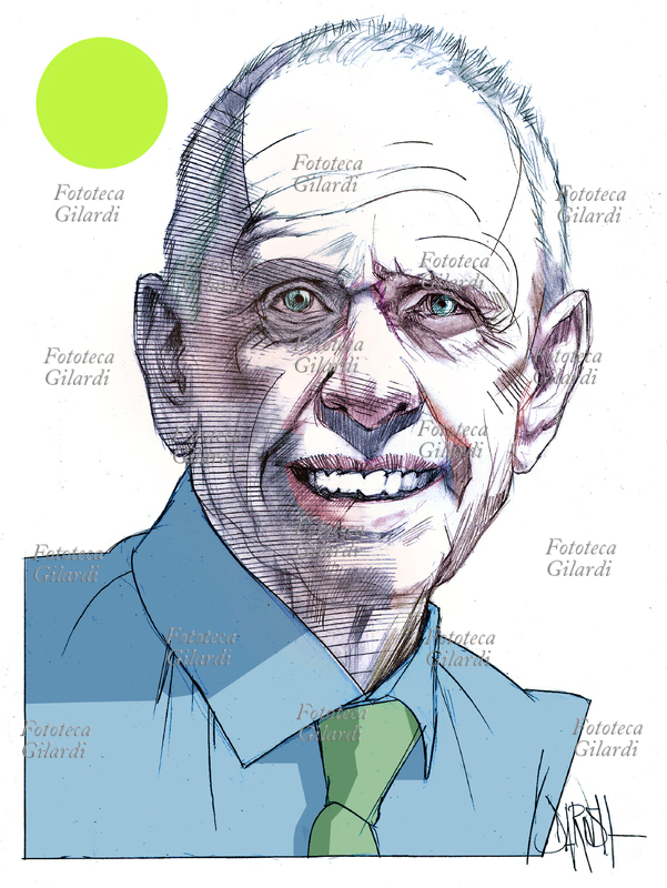 Giovanni CLERICI (24 luglio 1930) ex tennista, giornalista e scrittore italiano, considerato uno dei maggiori esperti di tennis nel mondo con i suoi oltre 6000 articoli pubblicati sulle più diffuse testate italiane, oltre alle telecronache e a diversi saggi di cui il più famoso, "500 anni di tennis" del 1974, è stato tradotto in cinque lingue con continui aggiornamenti e riedizioni. Ritratto, illustrazione di Dariush Radpour, disegno a matita colorato digitale, 2018 Questa immagine non può essere utilizzata con tariffa inferiore a € 80,00