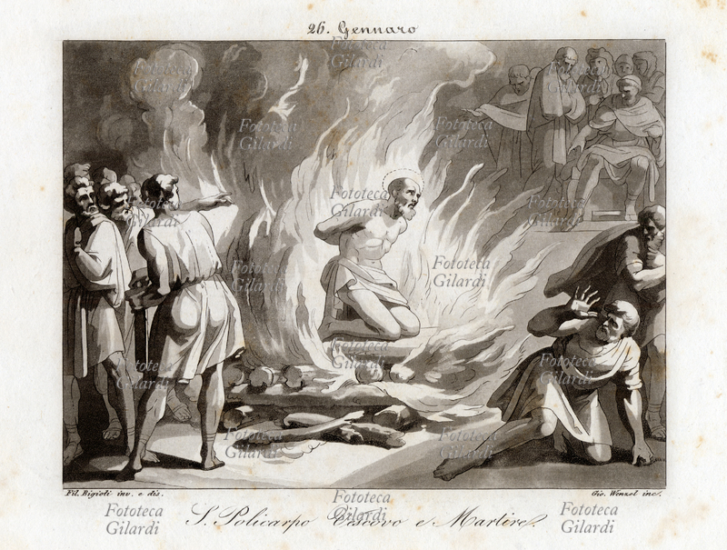 San POLICARPO (69 circa 155) Vescovo Martire di Smirne. \