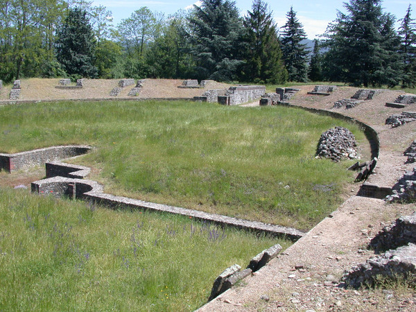 ANFITEATRO DI LIBARNA ROMANA ANFITEATRO DI LIBARNA ROMANA